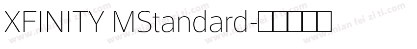 XFINITY MStandard字体转换